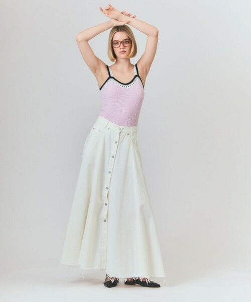 GRACE CONTINENTAL / グレースコンチネンタル デニムスカート | サーキュラーデニムスカート | 詳細1