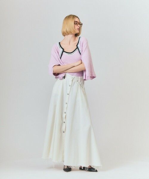 GRACE CONTINENTAL / グレースコンチネンタル デニムスカート | サーキュラーデニムスカート | 詳細4