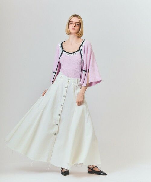 GRACE CONTINENTAL / グレースコンチネンタル デニムスカート | サーキュラーデニムスカート | 詳細6