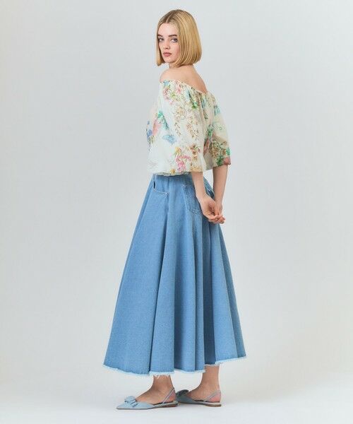 GRACE CONTINENTAL / グレースコンチネンタル デニムスカート | サーキュラーデニムスカート | 詳細16