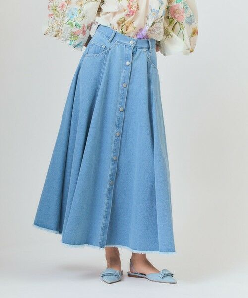 GRACE CONTINENTAL / グレースコンチネンタル デニムスカート | サーキュラーデニムスカート | 詳細18