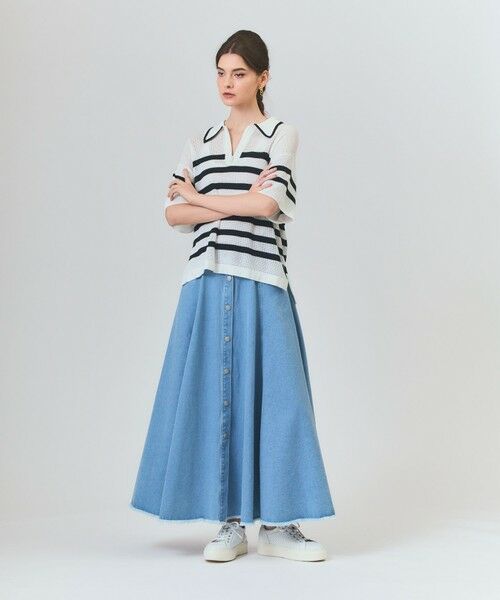 GRACE CONTINENTAL / グレースコンチネンタル デニムスカート | サーキュラーデニムスカート | 詳細20