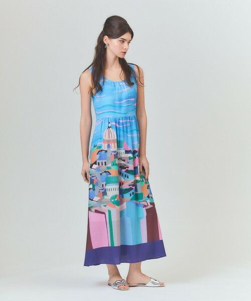 GRACE CONTINENTAL / グレースコンチネンタル ロング・マキシ丈ワンピース | リゾートプリントマキシ | 詳細4
