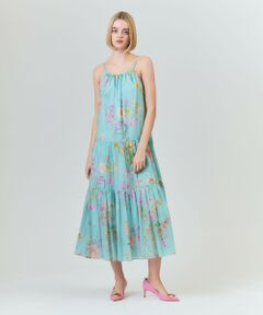 GRACE CONTINENTAL / グレースコンチネンタル ロング・マキシ丈ワンピース | ボタニカルティアードドレス