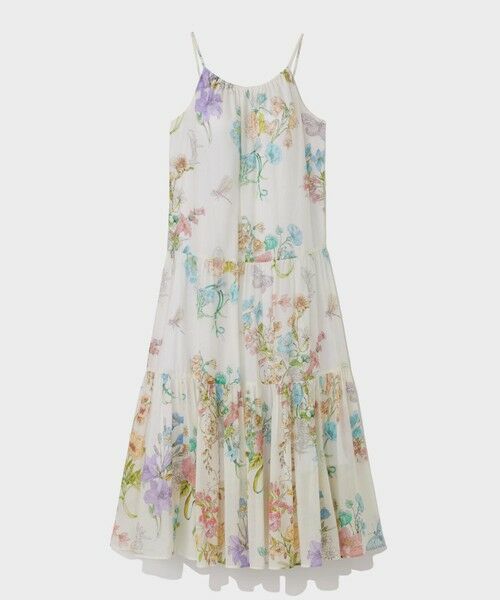 GRACE CONTINENTAL / グレースコンチネンタル ロング・マキシ丈ワンピース | ボタニカルティアードドレス | 詳細5