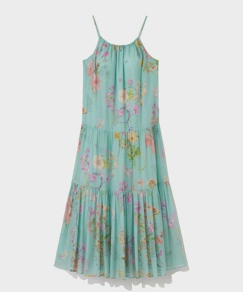 GRACE CONTINENTAL / グレースコンチネンタル ロング・マキシ丈ワンピース | ボタニカルティアードドレス | 詳細11