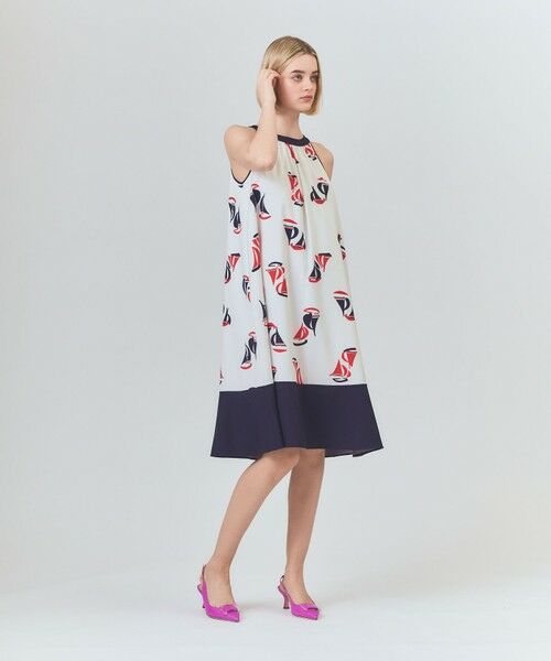 GRACE CONTINENTAL / グレースコンチネンタル ロング・マキシ丈ワンピース | マリンホルタードレス | 詳細1