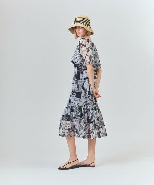 GRACE CONTINENTAL / グレースコンチネンタル ロング・マキシ丈ワンピース | シフォンプリントドレス | 詳細10