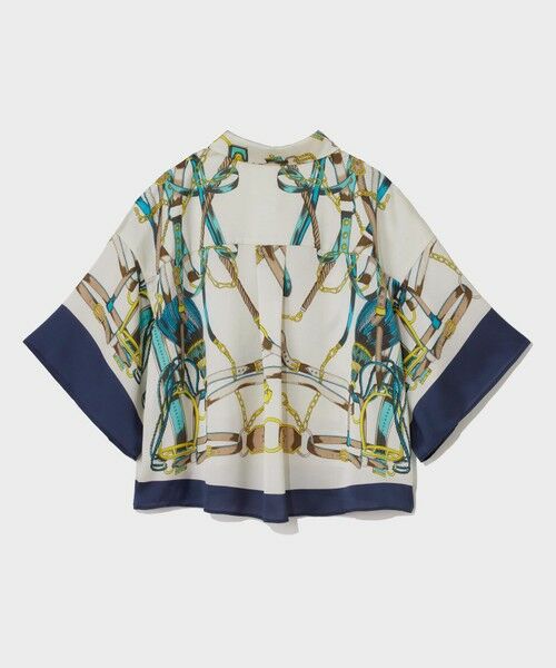 GRACE CONTINENTAL / グレースコンチネンタル シャツ・ブラウス | マリンスカーフプリントシャツ | 詳細4