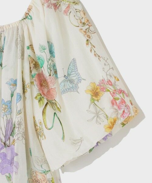 GRACE CONTINENTAL / グレースコンチネンタル シャツ・ブラウス | ボタニカルドレープブラウス | 詳細7