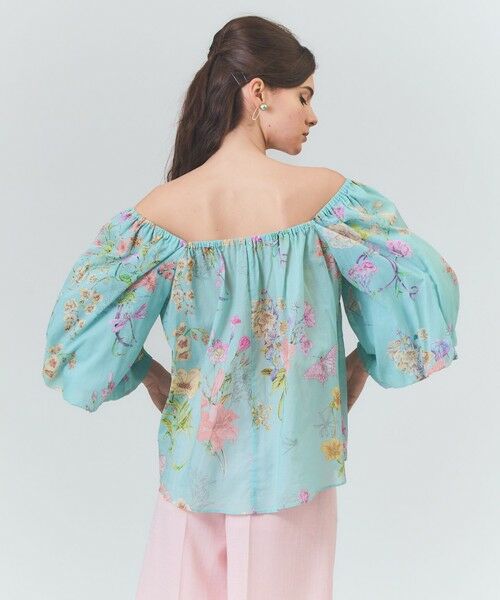 GRACE CONTINENTAL / グレースコンチネンタル シャツ・ブラウス | ボタニカルドレープブラウス | 詳細11