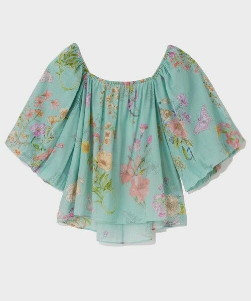 GRACE CONTINENTAL / グレースコンチネンタル シャツ・ブラウス | ボタニカルドレープブラウス | 詳細15