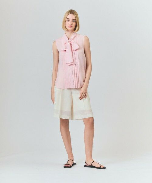 美品 ebure ビスコースリネン ノースリーブ ジャケット グレー 68300 36 ファッション 美品 ebure ビスコースリネン ノースリーブ