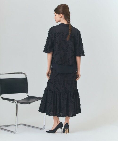 GRACE CONTINENTAL / グレースコンチネンタル シャツ・ブラウス | フラワーembケープブラウス | 詳細8