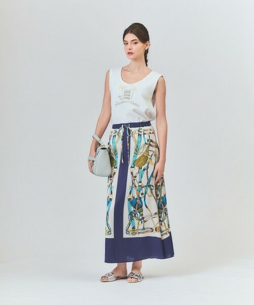 GRACE CONTINENTAL / グレースコンチネンタル タンクトップ | ビジューモチーフノースリーブ | 詳細10