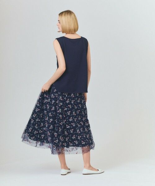 GRACE CONTINENTAL / グレースコンチネンタル タンクトップ | ビジューモチーフノースリーブ | 詳細13