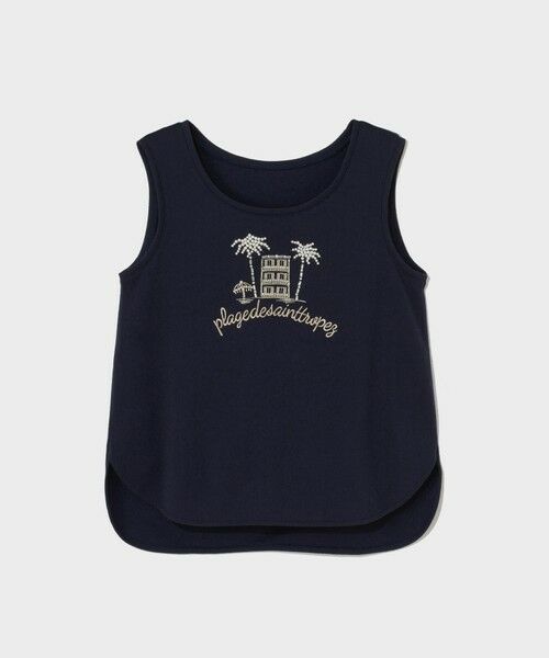 GRACE CONTINENTAL / グレースコンチネンタル タンクトップ | ビジューモチーフノースリーブ | 詳細16