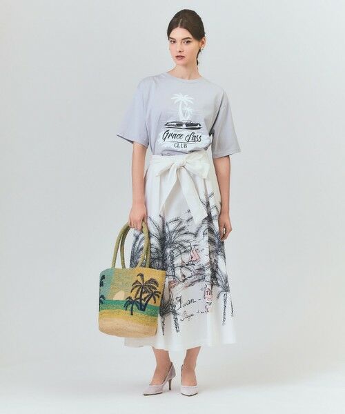 GRACE CONTINENTAL / グレースコンチネンタル シャツ・ブラウス | リゾートプリントTシャツ | 詳細7