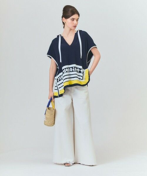 GRACE CONTINENTAL / グレースコンチネンタル その他トップス | パイルポンチョフーディ | 詳細9