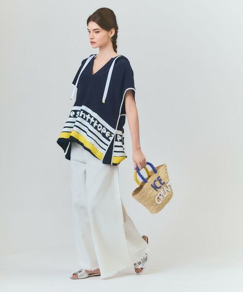 GRACE CONTINENTAL / グレースコンチネンタル その他トップス | パイルポンチョフーディ | 詳細11