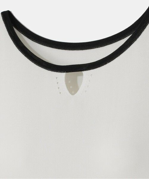 GRACE CONTINENTAL / グレースコンチネンタル その他トップス | ラインニットノースリーブ | 詳細7