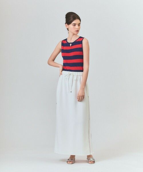 GRACE CONTINENTAL / グレースコンチネンタル その他トップス | ラインニットノースリーブ | 詳細15