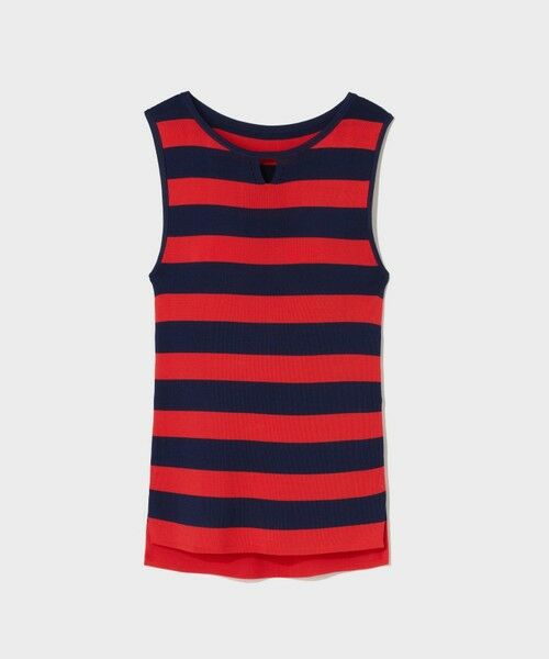 GRACE CONTINENTAL / グレースコンチネンタル その他トップス | ラインニットノースリーブ | 詳細16