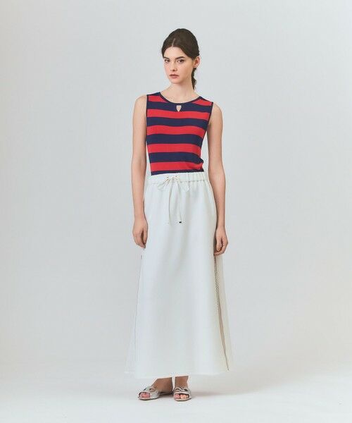 GRACE CONTINENTAL / グレースコンチネンタル その他トップス | ラインニットノースリーブ | 詳細8