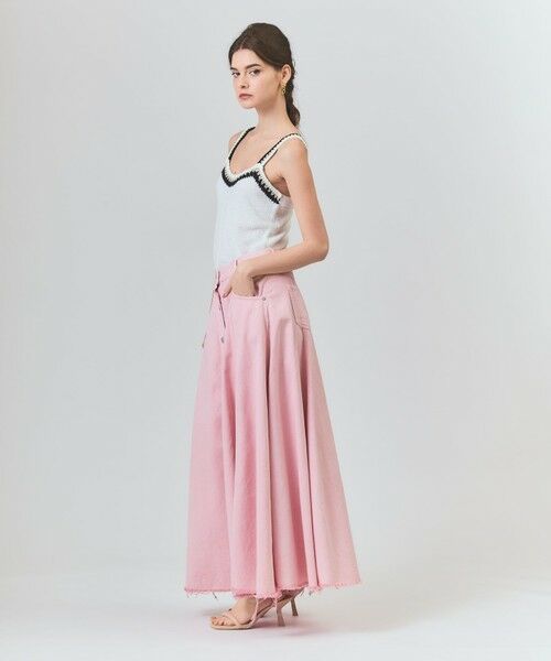 GRACE CONTINENTAL / グレースコンチネンタル その他トップス | ツイーディーニットキャミ | 詳細2