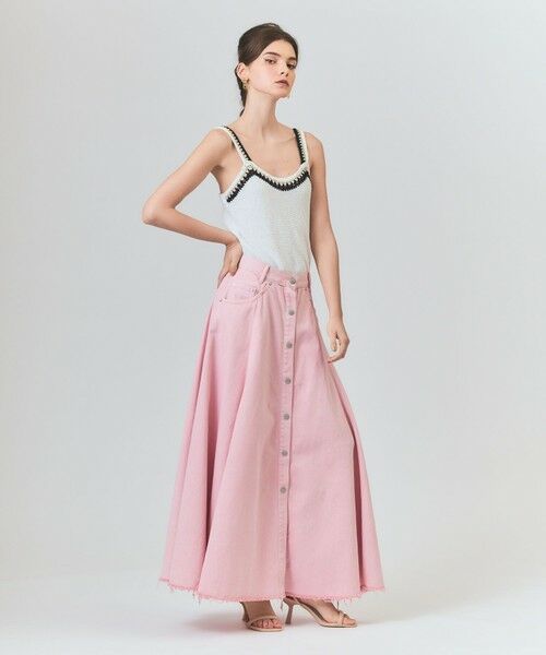 GRACE CONTINENTAL / グレースコンチネンタル その他トップス | ツイーディーニットキャミ | 詳細4