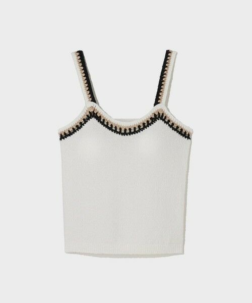 GRACE CONTINENTAL / グレースコンチネンタル その他トップス | ツイーディーニットキャミ | 詳細6