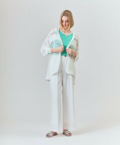 GRACE CONTINENTAL / グレースコンチネンタル パーカー | ボーダーメッシュフーディ