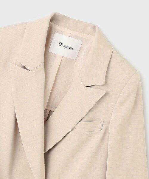 GRACE CONTINENTAL / グレースコンチネンタル テーラードジャケット | スラブストレッチテーラージャケット | 詳細14