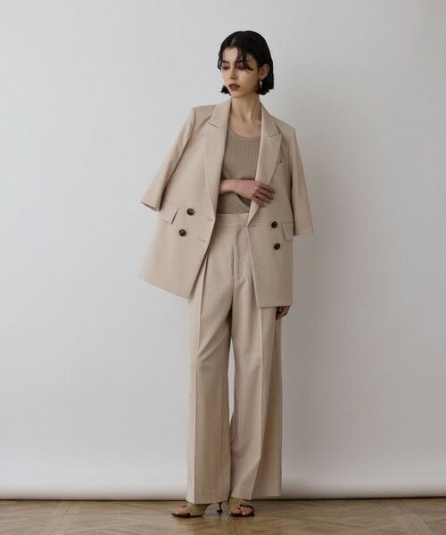 GRACE CONTINENTAL / グレースコンチネンタル テーラードジャケット | スラブストレッチテーラージャケット | 詳細4