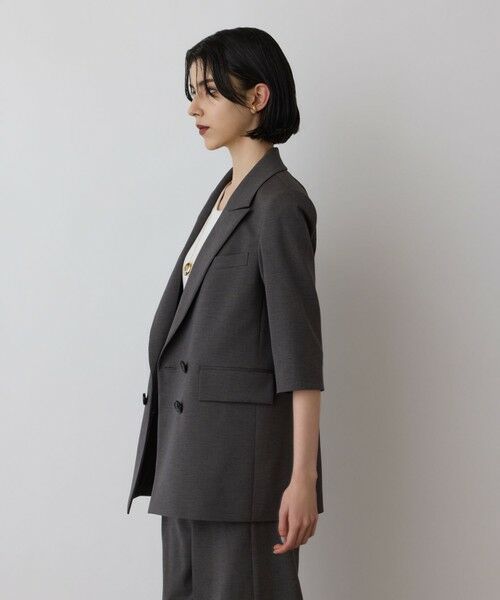 GRACE CONTINENTAL / グレースコンチネンタル テーラードジャケット | スラブストレッチテーラージャケット | 詳細15