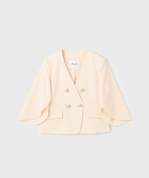 GRACE CONTINENTAL / グレースコンチネンタル ノーカラージャケット | ラップスリーブジャケット | 詳細10