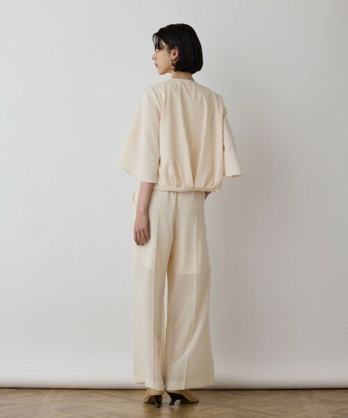 GRACE CONTINENTAL / グレースコンチネンタル ノーカラージャケット | ラップスリーブジャケット | 詳細9