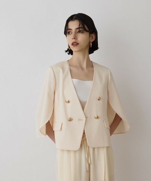 GRACE CONTINENTAL/グレースコンチネンタル ラップスリーブジャケット キナリ 36 GRACE CONTINENTAL/グレースコンチネンタル ラップスリーブジャケット キナリ 36