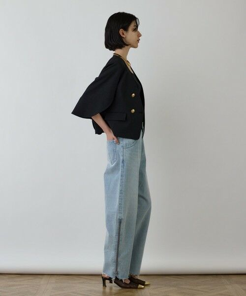 GRACE CONTINENTAL / グレースコンチネンタル ノーカラージャケット | ラップスリーブジャケット | 詳細16