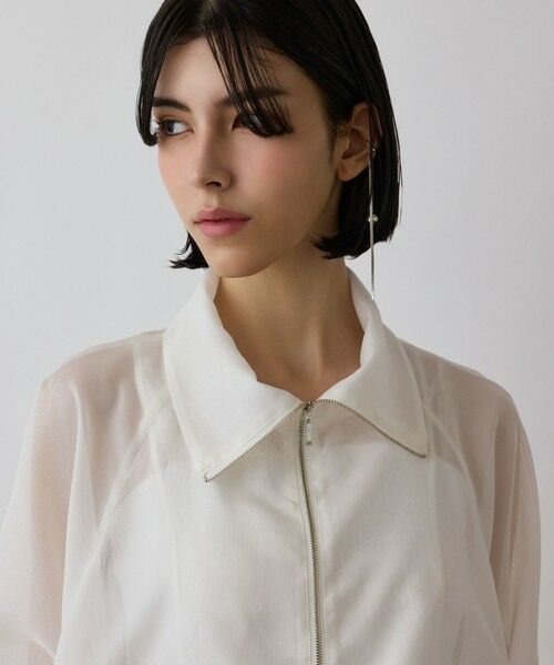 GRACE CONTINENTAL / グレースコンチネンタル ブルゾン | ブライトメッシュブルゾン | 詳細4