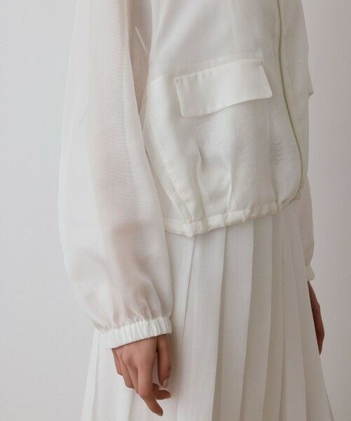 GRACE CONTINENTAL / グレースコンチネンタル ブルゾン | ブライトメッシュブルゾン | 詳細5