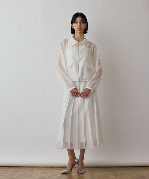 GRACE CONTINENTAL / グレースコンチネンタル ブルゾン | ブライトメッシュブルゾン | 詳細8