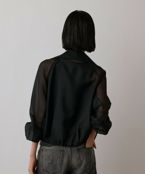 GRACE CONTINENTAL / グレースコンチネンタル ブルゾン | ブライトメッシュブルゾン | 詳細15