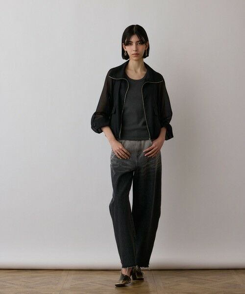 GRACE CONTINENTAL / グレースコンチネンタル ブルゾン | ブライトメッシュブルゾン | 詳細16