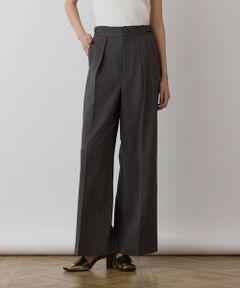 GRACE CONTINENTAL / グレースコンチネンタル その他パンツ | スラブストレッチタックパンツ