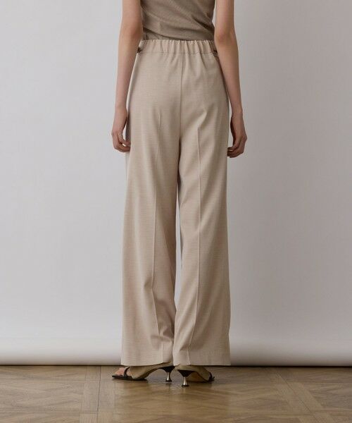 GRACE CONTINENTAL / グレースコンチネンタル その他パンツ | スラブストレッチタックパンツ | 詳細4