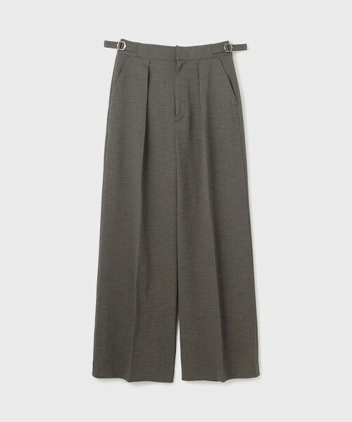 GRACE CONTINENTAL / グレースコンチネンタル その他パンツ | スラブストレッチタックパンツ | 詳細17