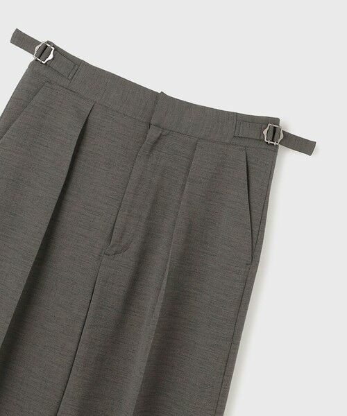 GRACE CONTINENTAL / グレースコンチネンタル その他パンツ | スラブストレッチタックパンツ | 詳細19