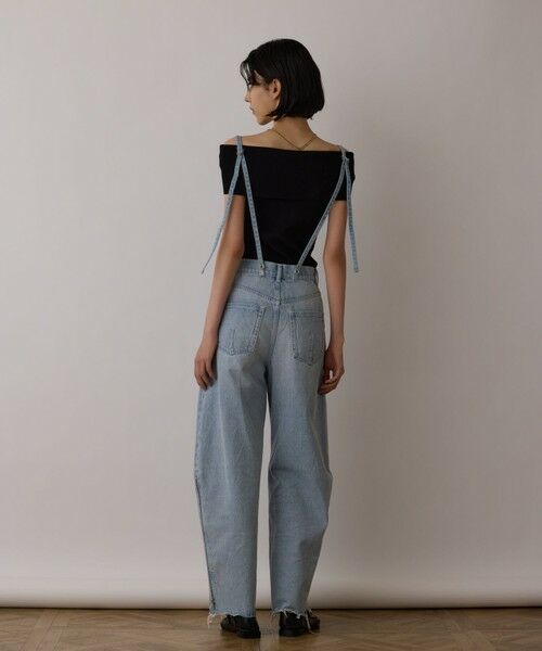 GRACE CONTINENTAL / グレースコンチネンタル デニムパンツ | サス付zipデニムパンツ | 詳細10