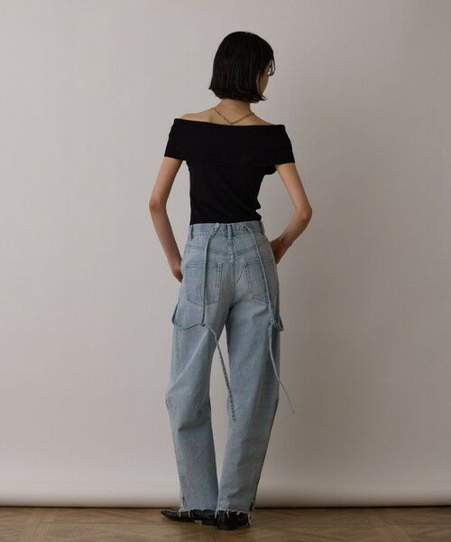 GRACE CONTINENTAL / グレースコンチネンタル デニムパンツ | サス付zipデニムパンツ | 詳細14